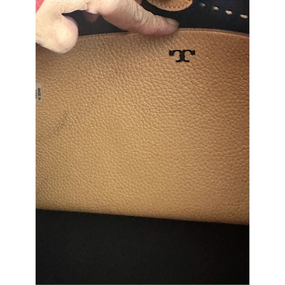 Tory Burch Brown Leather Tote - Picture 6 of 9